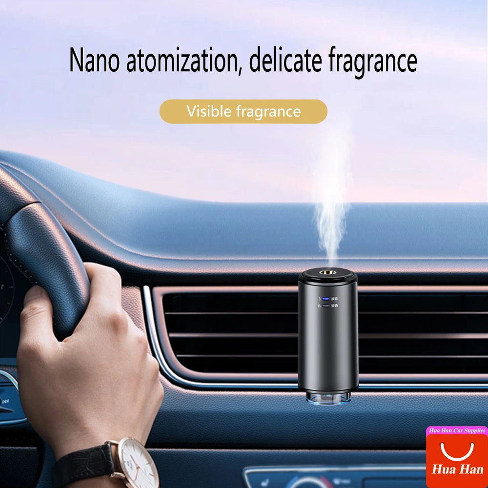 Car Air Freshener Intelligent Spray USB Charging Air Outlet Perfume Diffuser Flavoring Interior Accessories Fragrance Supplies