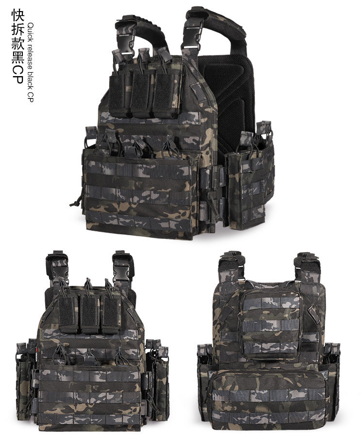 Outdoor Quick Dismantling Tactical Vest Outdoor Equipment 6094 Tactical Vest CS Training Equipment