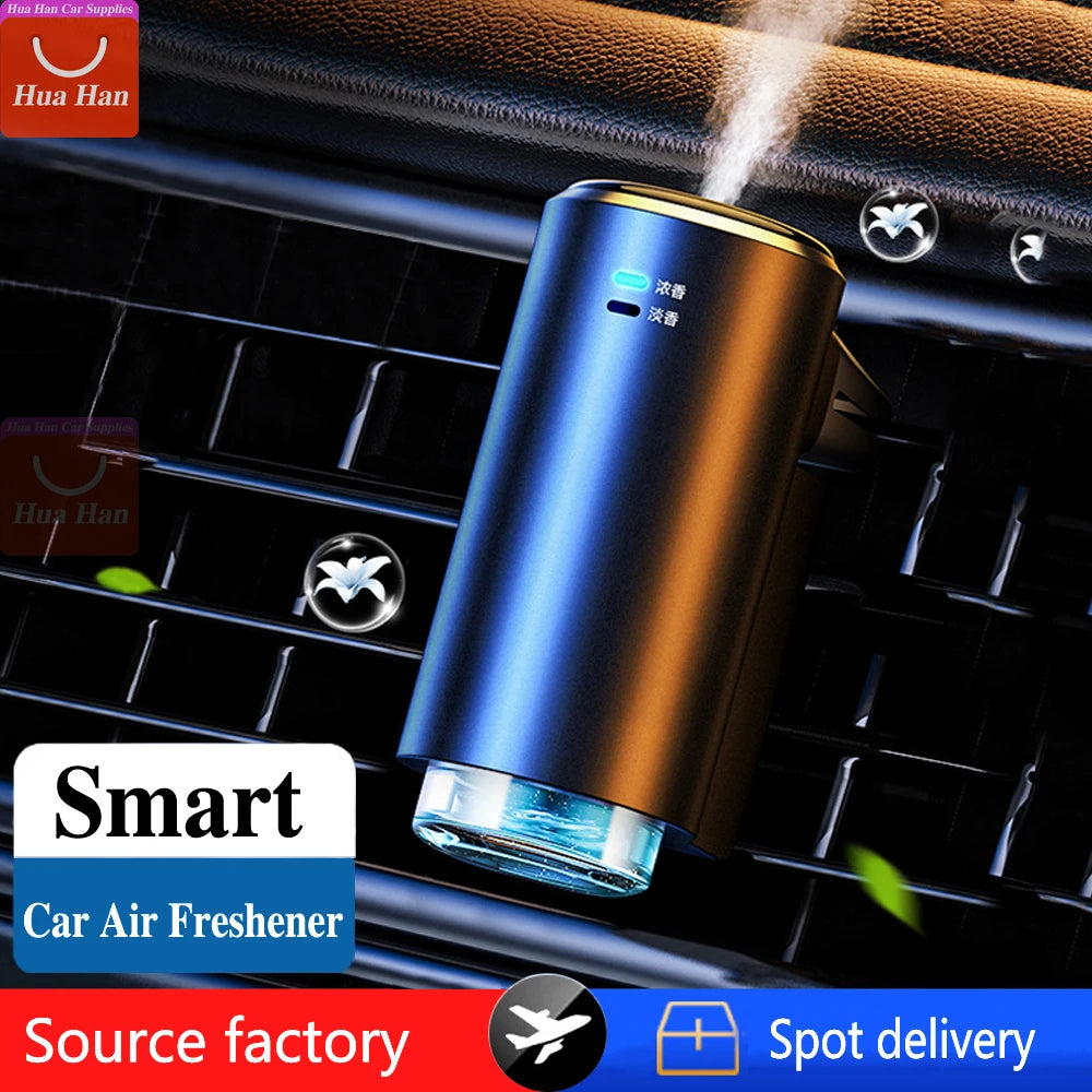 Car Air Freshener Intelligent Spray USB Charging Air Outlet Perfume Diffuser Flavoring Interior Accessories Fragrance Supplies