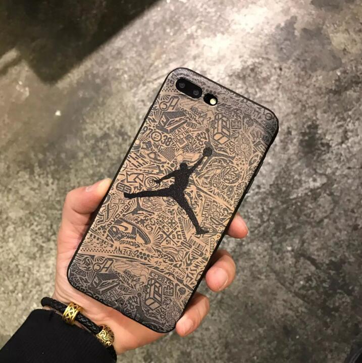 Basketball Sport Matte Coque Fall Für Coque Iphone X 6 6 s 7 8 Plus 6 s 6 plus 7 Plus 8 Plus Abdeckung Capinha Ayfon 7 Nba