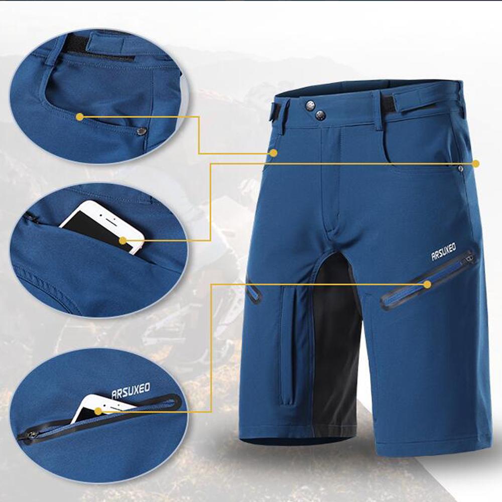 Men Cycling Shorts Loose Fit MTB Mountain Bike Shorts Outdoor Sports