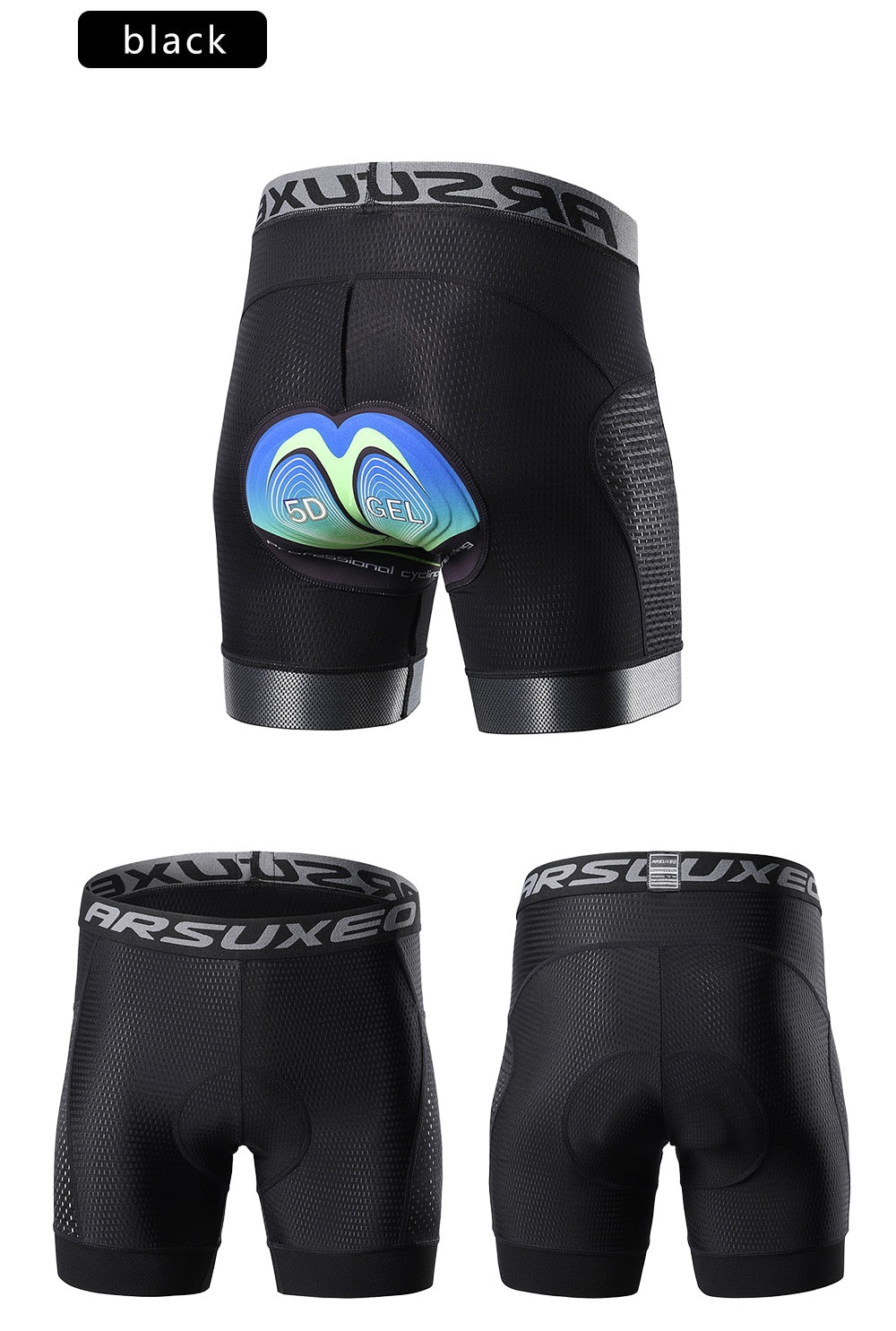 Cycling Shorts Men 5D Gel Pad Cycling Underwear Bicycle MTB Clothing