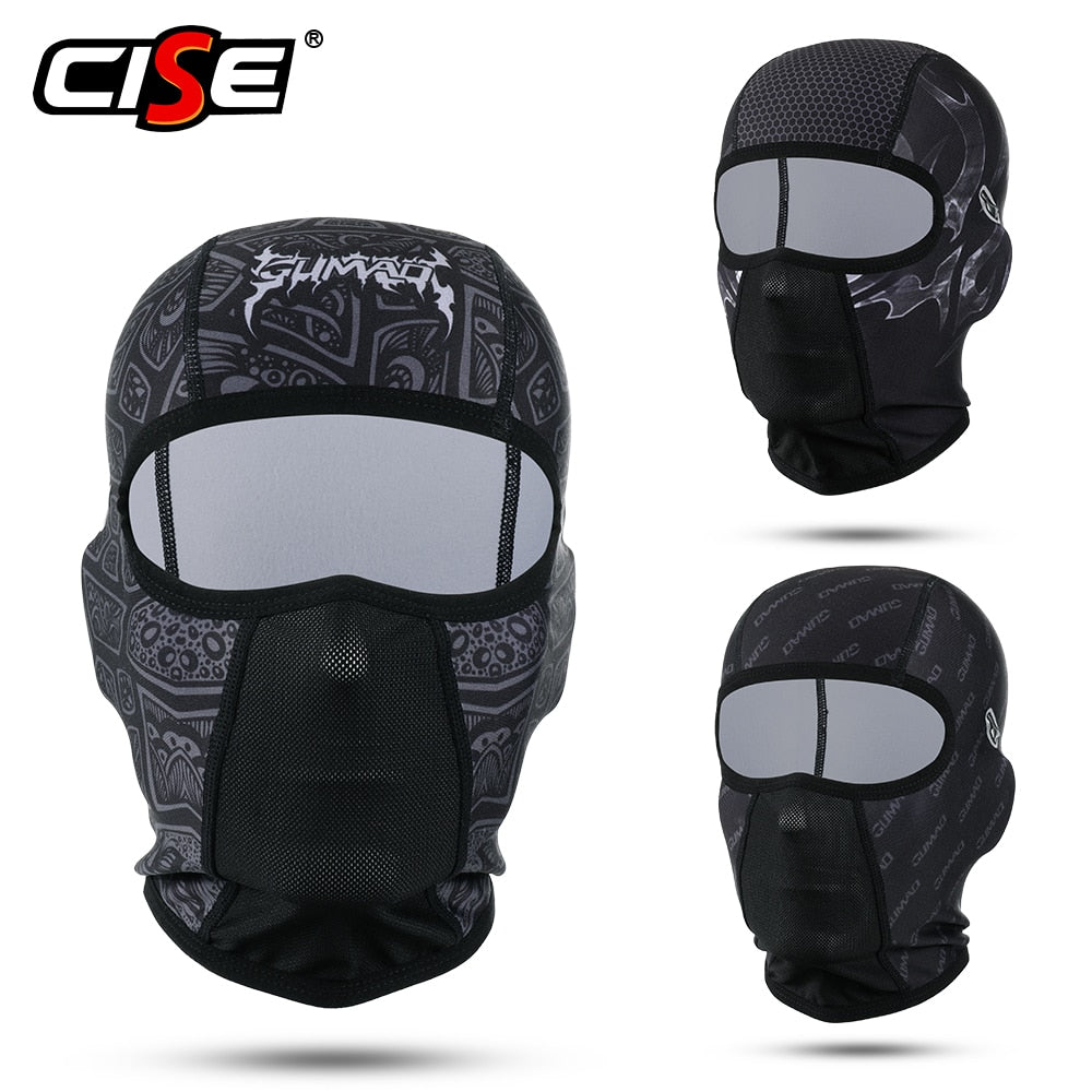 Winter Warm Motorcycle Full Face Mask Fleece Moto Balaclava Windproof