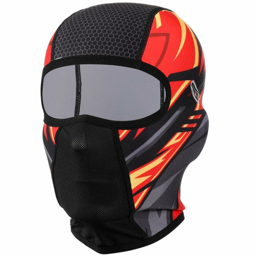 Winter Warm Motorcycle Full Face Mask Fleece Moto Balaclava Windproof