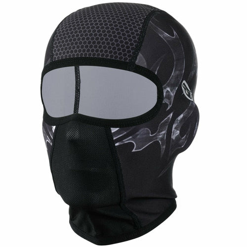 Winter Warm Motorcycle Full Face Mask Fleece Moto Balaclava Windproof