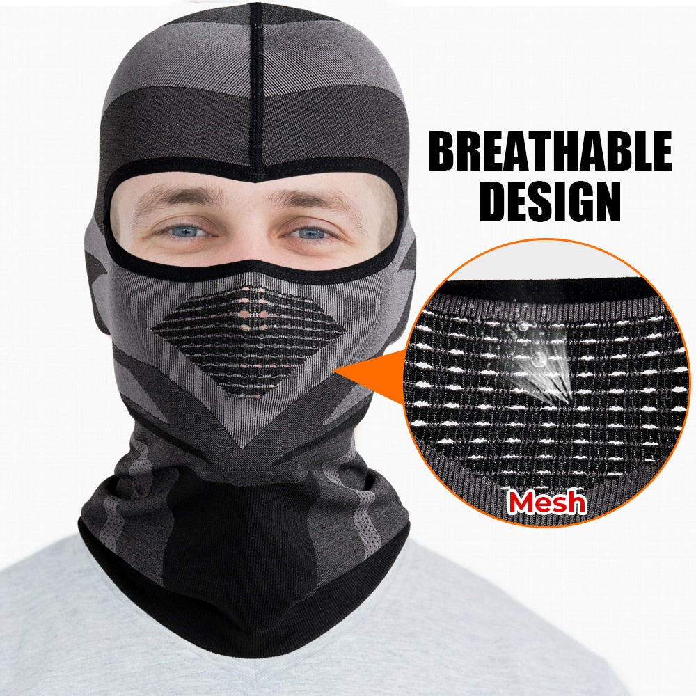 Motorcycle Balaclava Full Face Mask Breathable Moto Motorbike Cycling