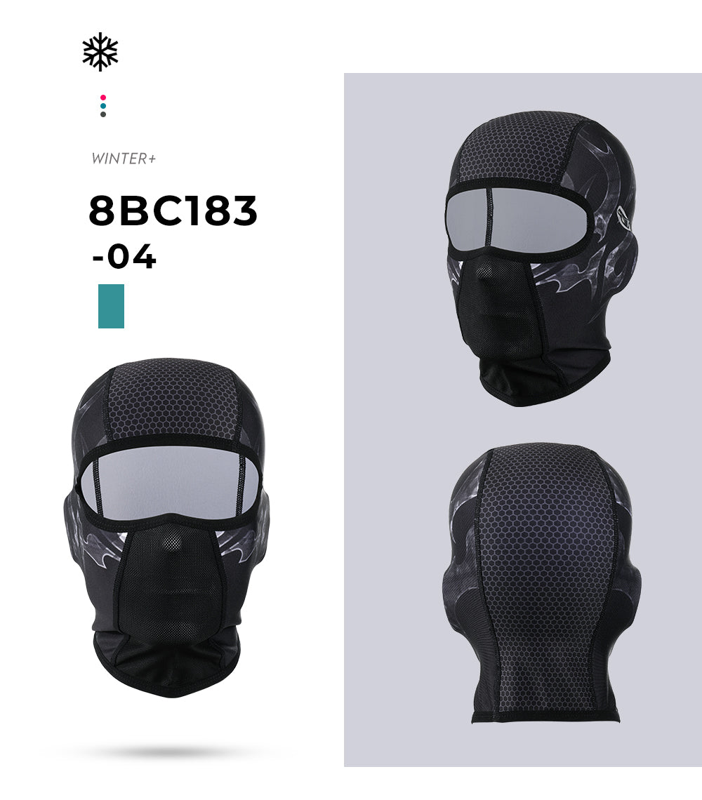 Winter Warm Motorcycle Full Face Mask Fleece Moto Balaclava Windproof