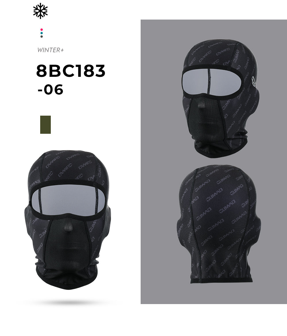 Winter Warm Motorcycle Full Face Mask Fleece Moto Balaclava Windproof