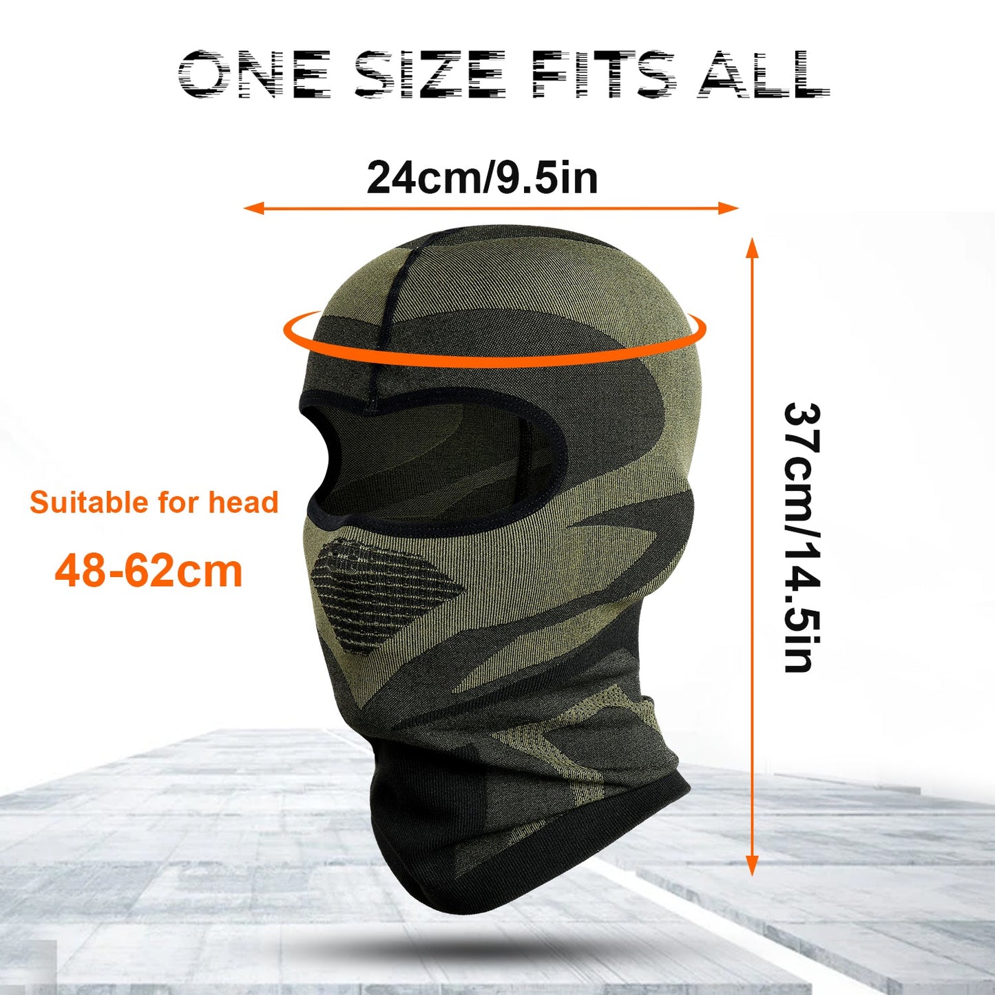 Motorcycle Balaclava Full Face Mask Breathable Moto Motorbike Cycling